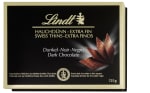 Lindt Swiss Thins chocolate negro suave e intenso 125g por 6.07€