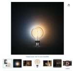 Philips Hue White Ambiance, ampoule LED connectée E27 à 19,99€