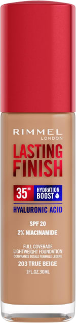 Rimmel Lasting Finish base 203 True Beige 30ml por 4,55€
