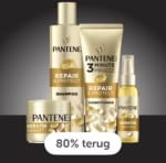 80% cashback op Pantene repair&protect/silky via Tikkie/Etos