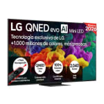 Smart TV QNED evo 65" LG 65QNED87B6A con IA, 4K MiniLED por 799€