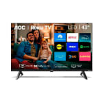 Smart TV LED 43” AOC FHD Roku TV Roku TV 43S5045 Oferta $149.990 en abc, Chile