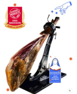 Jamón de Bellota 100% Ibérico de 8 a 8,5Kg brida Negra por 250.62€