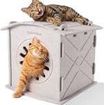 Casa para Gatos Interior de Fieltro por solo 7.99€
