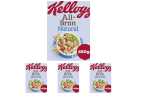 4 Paquetes de Kellogg's All Bran Natural 450g por 8€