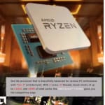 AMD Ryzen 7 5700X voor €127,09 bij AliExpress