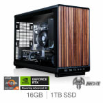 AWD-IT Compact 3, AMD Ryzen 5, 16GB RAM, 1TB SSD , NVIDIA GeForce RTX 5060, Gaming