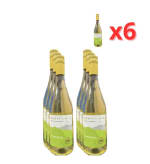 Pack de 6×750ml Vino Blanco Monty's Hill Chardonnay por 9.99€.