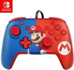 PDP Nintendo Switch Faceoff Deluxe+ Control con cable de audio Mario por 15€