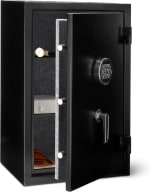 Amazon Basics Caja fuerte resistente a incendios 60 litros por 115.71€