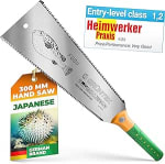 GRÜNTEK Japanese Ryoba Saw 300mm for £9.61 on Amazon
