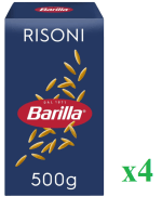 4 Paquetes de 500grs de Barilla Risoni por 3.63€