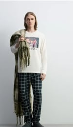 Pijama Largo para Hombre Friends Warner Bros por 4.99€