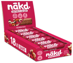 Barres de Fruits et Noix Nākd. Framboises - 100% D'ingrédients Naturels à 11,94€