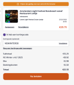 30% korting op je boeking bij Lovers met de code