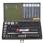 Proxxon Industrial 23070 Dopsleutel-bitinzetset Metrisch voor €28,86 bij Amazon