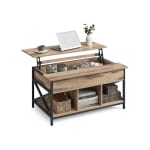 Vasagle Mesa de Centro Mesa de Café con Tablero Elevable 60 x 100 por 55.99€