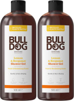 Bulldog Skincare Lemon & Bergamot, Men's Shower Gel, 500ml (Pack of 2) - £4.56 with