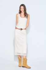 Vestido de punto cortado para Mujer por 19.99€