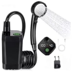 Ducha eléctrica portátil para exteriores de 6000mAh por 21.91€