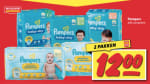 2 Pakken Pampers voor €12 bij de Nettorama