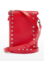 Bolso Bandolera doble con tachuelas por 9.99€.