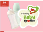 Doneer een babyfles aan Stichting Babyspullen voor 50 Hema punten