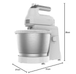 Cecotec Batidora de Varillas PowerTwist 500 Steel. 500 W por 28.90€