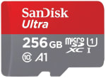 Carte microSDXC SanDisk Ultra + adaptateur SD 256 Go à 27,93€