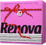 Renova Servilletas de papel Red Label Fucsia 2 x 70 servilletas por 1,78€