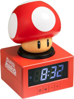 Paladone Super Mario Reloj Despertador Hongo con Luz Nocturna por 11.97€