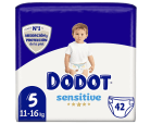 DODOT Sensitive Pañales Talla 5 (11-16 Kg) 42 Unidades a 19,57€ (70% en 1 al compra)