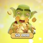 Gratis 50,000 de Oro en Clash Royale en Supercell