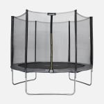 Trampoline ⌀ 305cm avec filet de protection gris à 107,99€