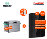 Pack 1,92kWh SolarFlow 800 PLUS ZENDURE + 2 Panneaux DMEGC 515W à 671€