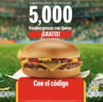 Hamburguesa de Queso Gratis | McDonald's