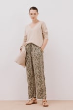 Pantalón fluído estampado para Mujer por 14.99€