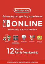 Nintendo Switch Online 12 Months Membership Switch & Switch 2 voor €14,79
