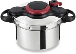 Autocuiseur Tefal Clipso Minut Easy, acier inoxydable, 6 litres à 69,99€
