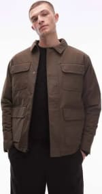 Vans chaqueta Drill Chore marrón nailon por 40.95€