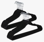 T-LoVendo Pack 50 Perchas Antideslizantes de Terciopelo Gancho Giratorio por 11,99€