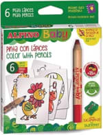 Alpino Baby 6 Lápices Lápices para Bebés por 1.63€