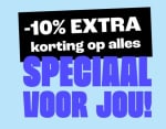 10% extra korting op bijna alles bij Kwantum