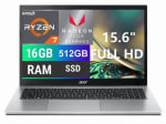 Acer Aspire 3 A325-42 Ryzen7 16GB 512GB SSD por $9,182 | Walmart (12 MSI)