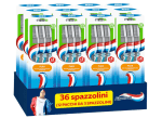 Lot de 36 brosses à dents Aquafresh Interdental Flex Tris à 75€