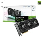 Carte graphique PNY GeForce RTX 5070 Triple Fan 12GB GDDR7 à 728,99€