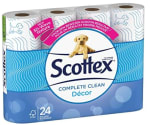 Papier Toilette 2 plisScottex Classic Décor (24 rouleaux) à 7,25€