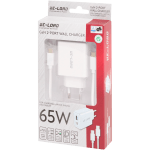 Re-load dual wandlader 65 watt voor €12,95 bij de Action