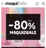 Hasta -80% de Dto Maquideals.