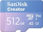 Tarjeta SanDisk Creator 512GB por $870 | Amazon